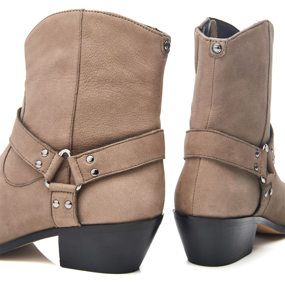 Alexiia Stone Nubuck Boots