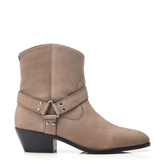 Alexiia Stone Nubuck Boots