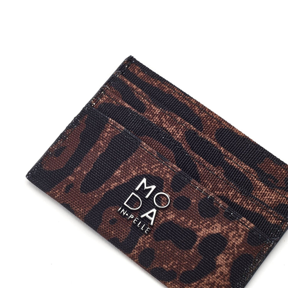 Ali Cardwallet Leopard Textile 