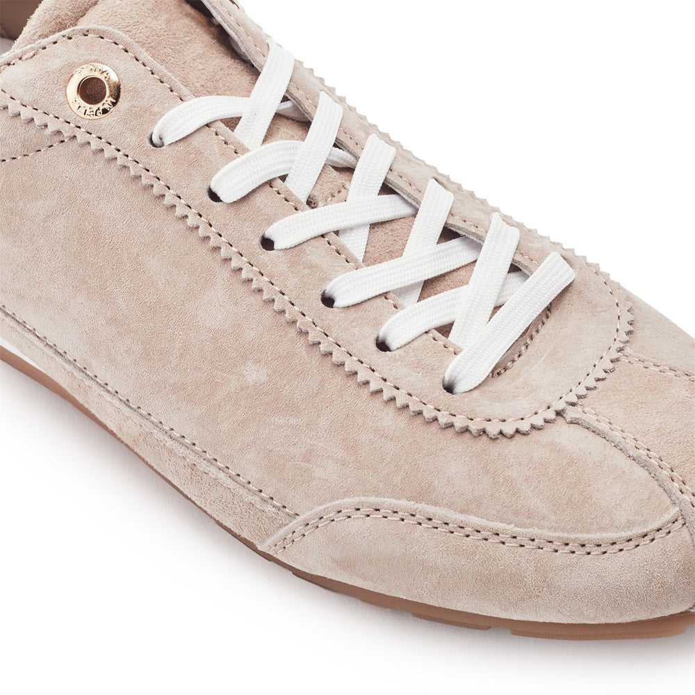 Ares Taupe Suede Trainers