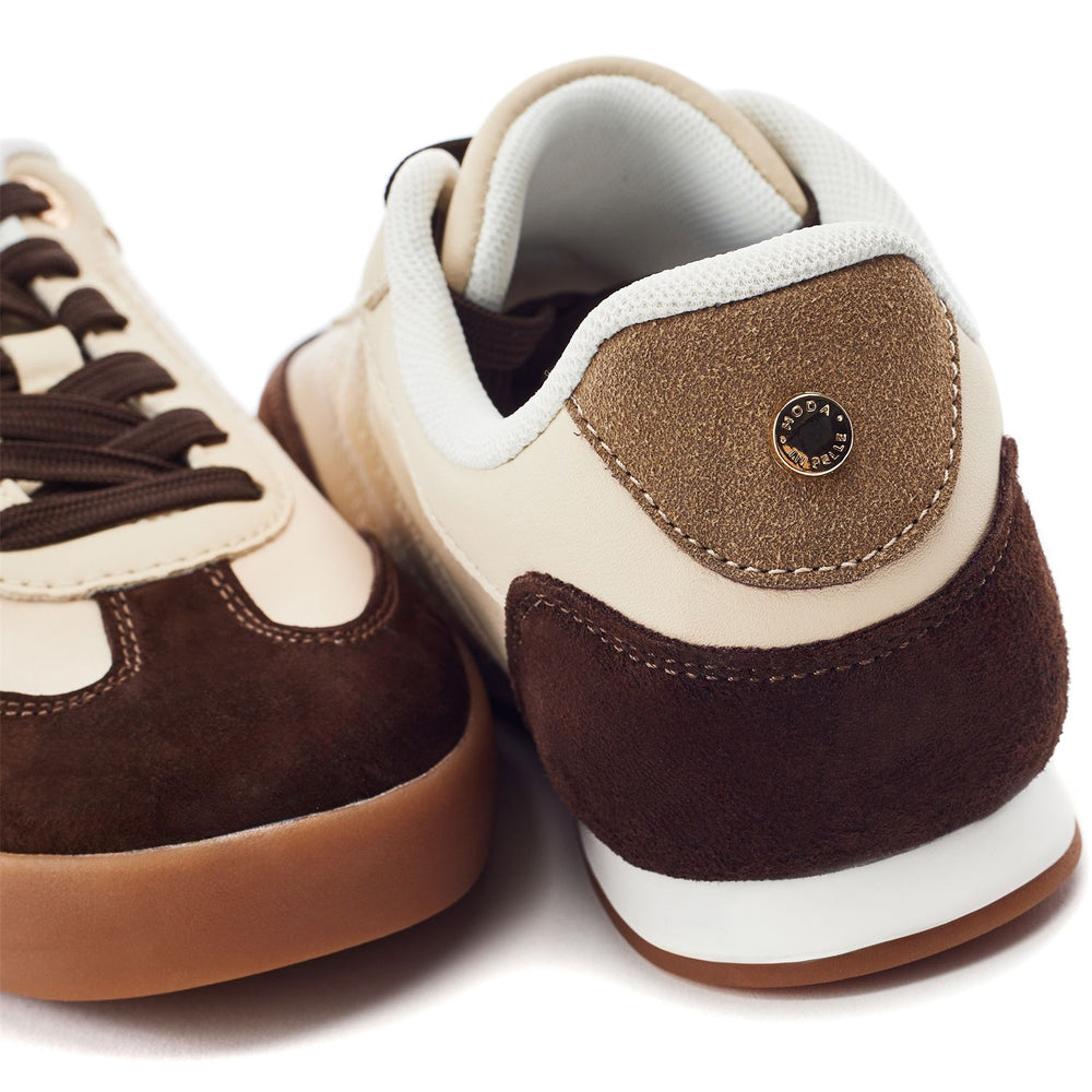 Aromaa Taupe Porvair Trainers