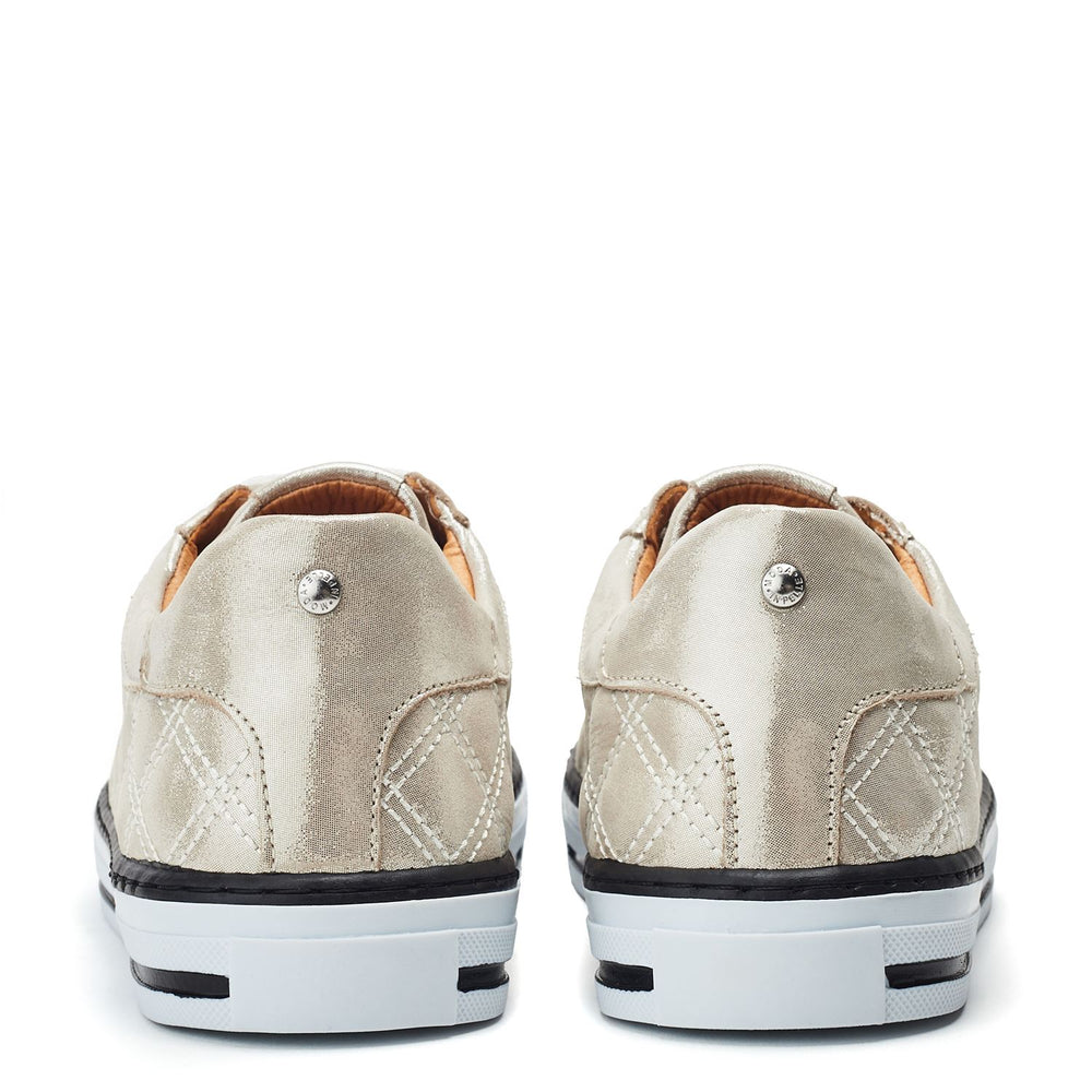 Arzon Stone Leather Trainers