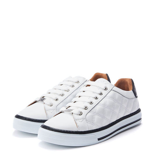 Arzon White Leather Trainers