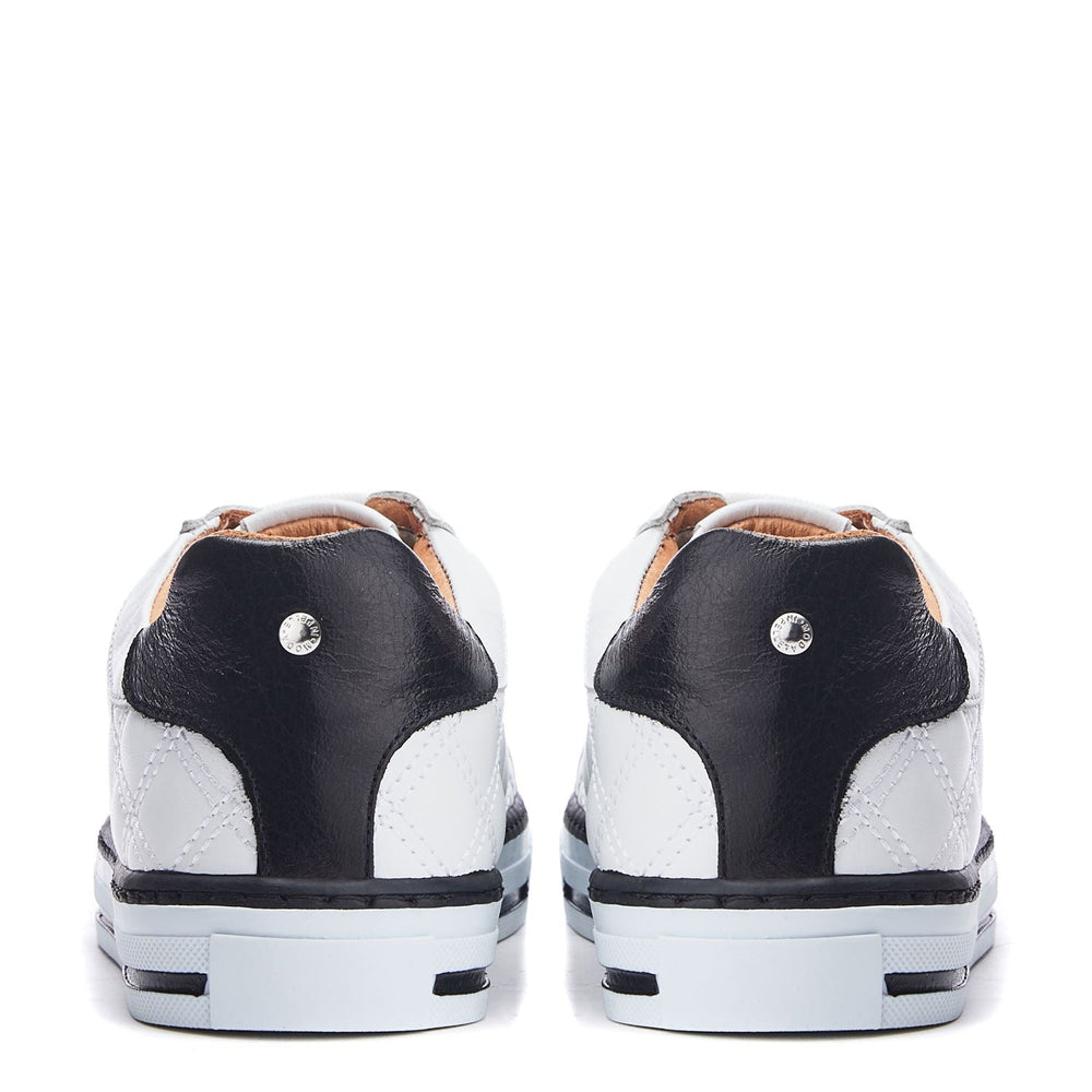Arzon White Leather Trainers