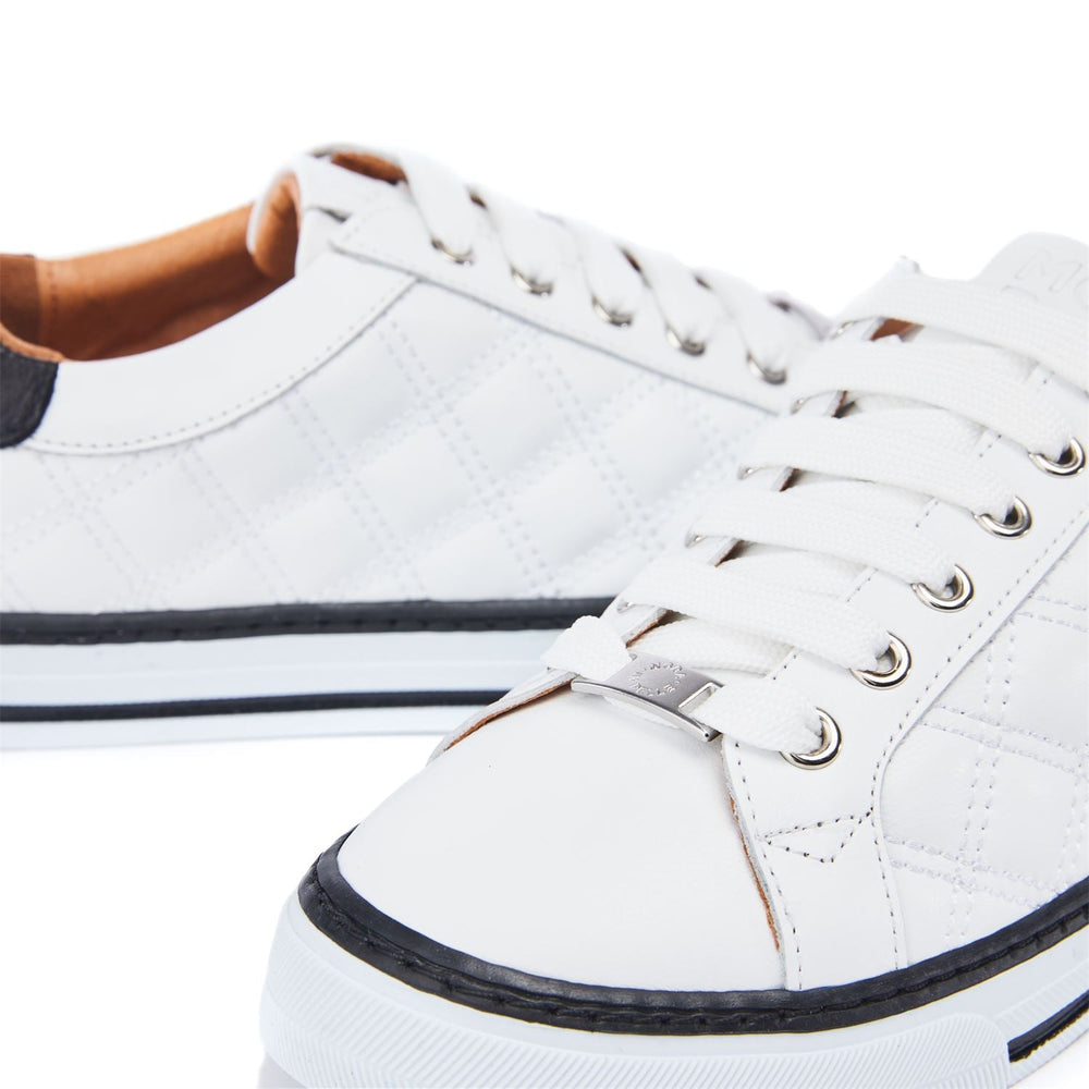 Arzon White Leather Trainers