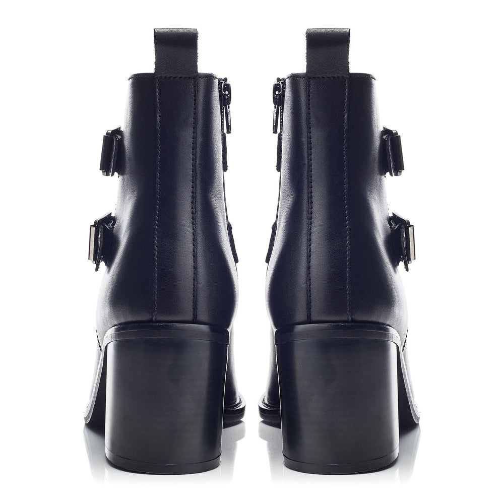 Astoria Black Leather Boots