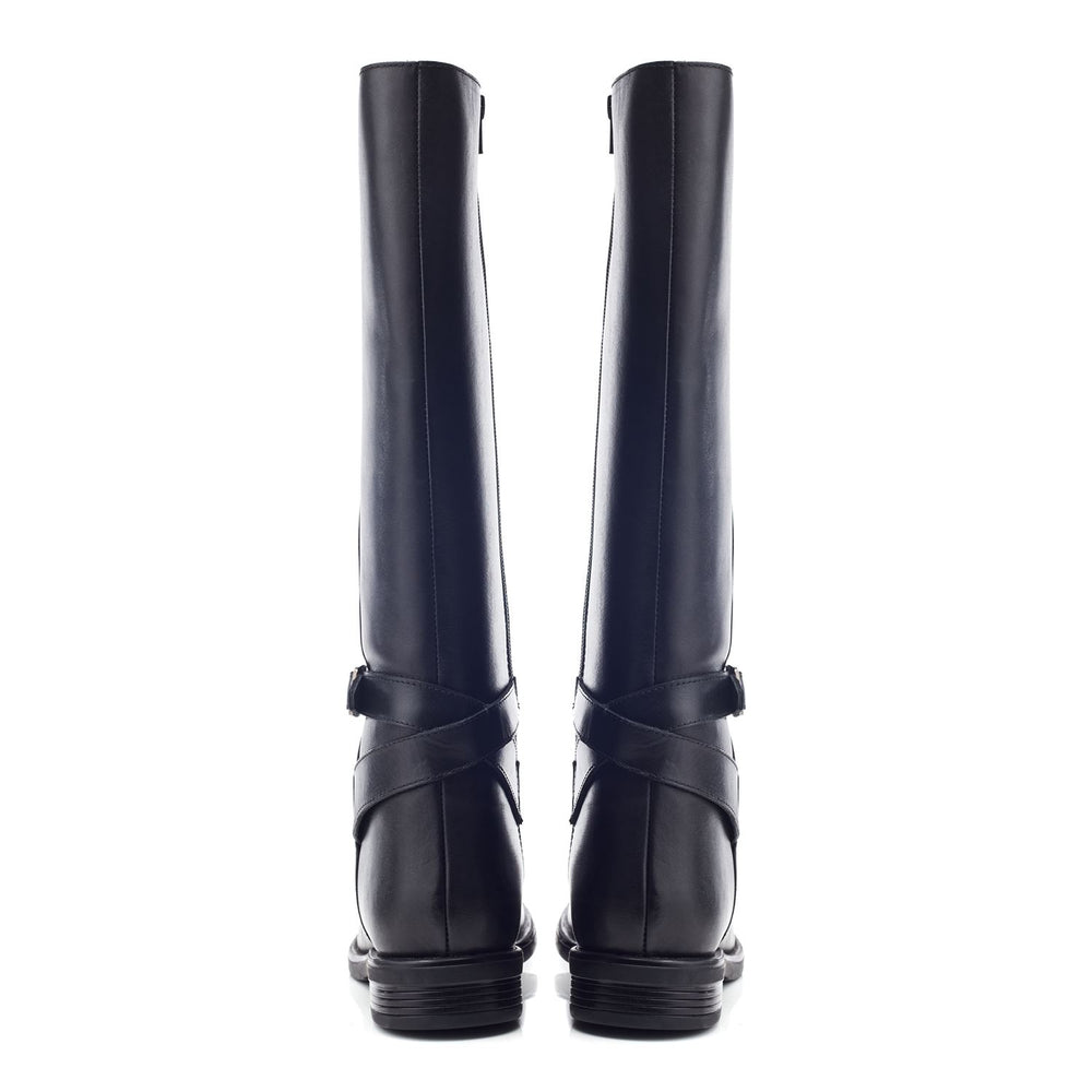 Dublin Black Leather Boots