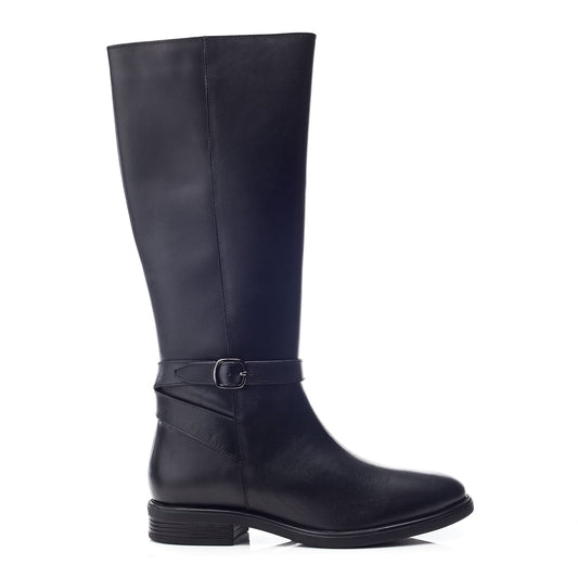 Dublin Black Leather Boots