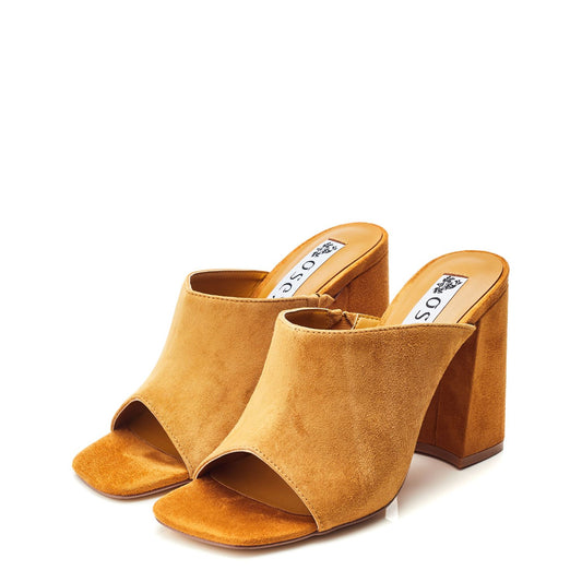 Loki Tan Suede Sandals