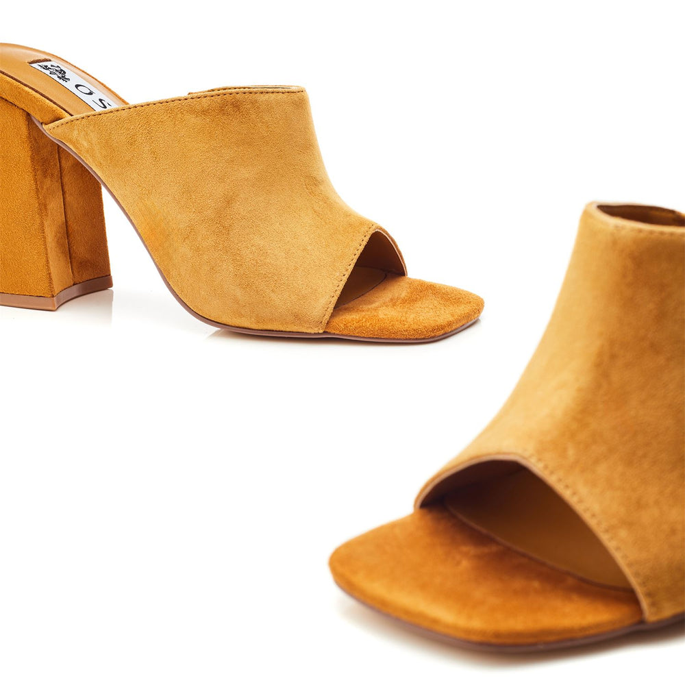 Loki Tan Suede Sandals