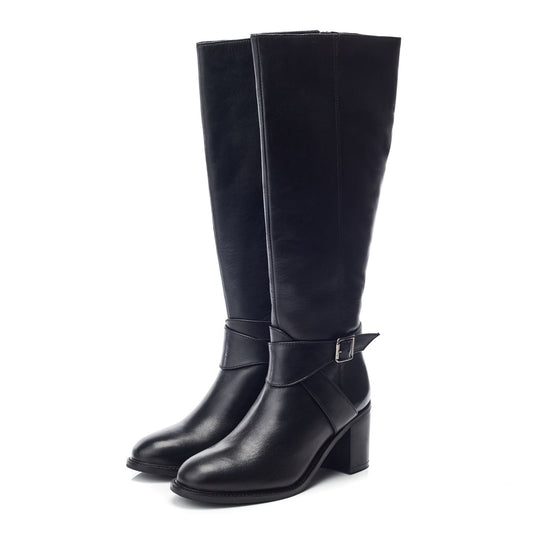 Lonsdale Black Leather Boots