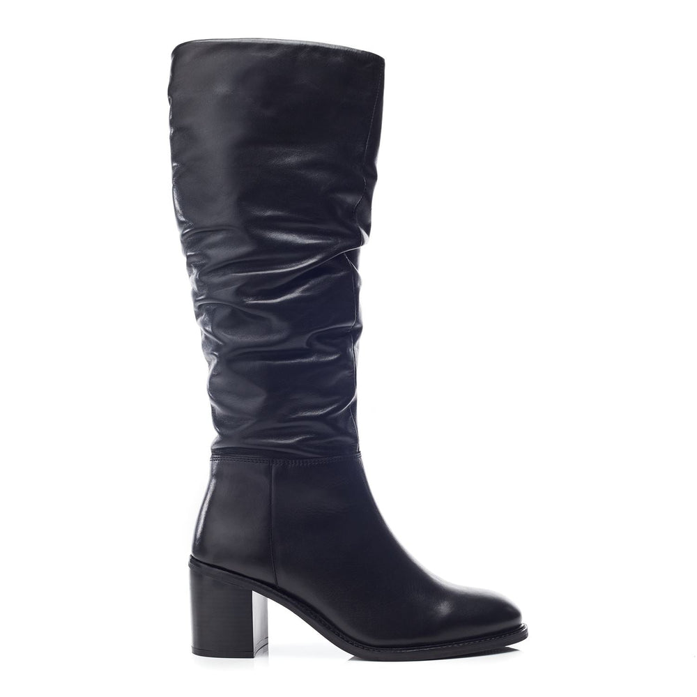 Lupin Black Leather Boots