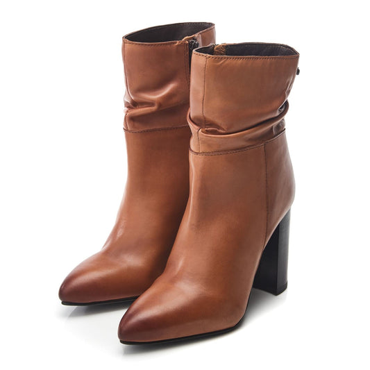 Promi Tan Leather Boots