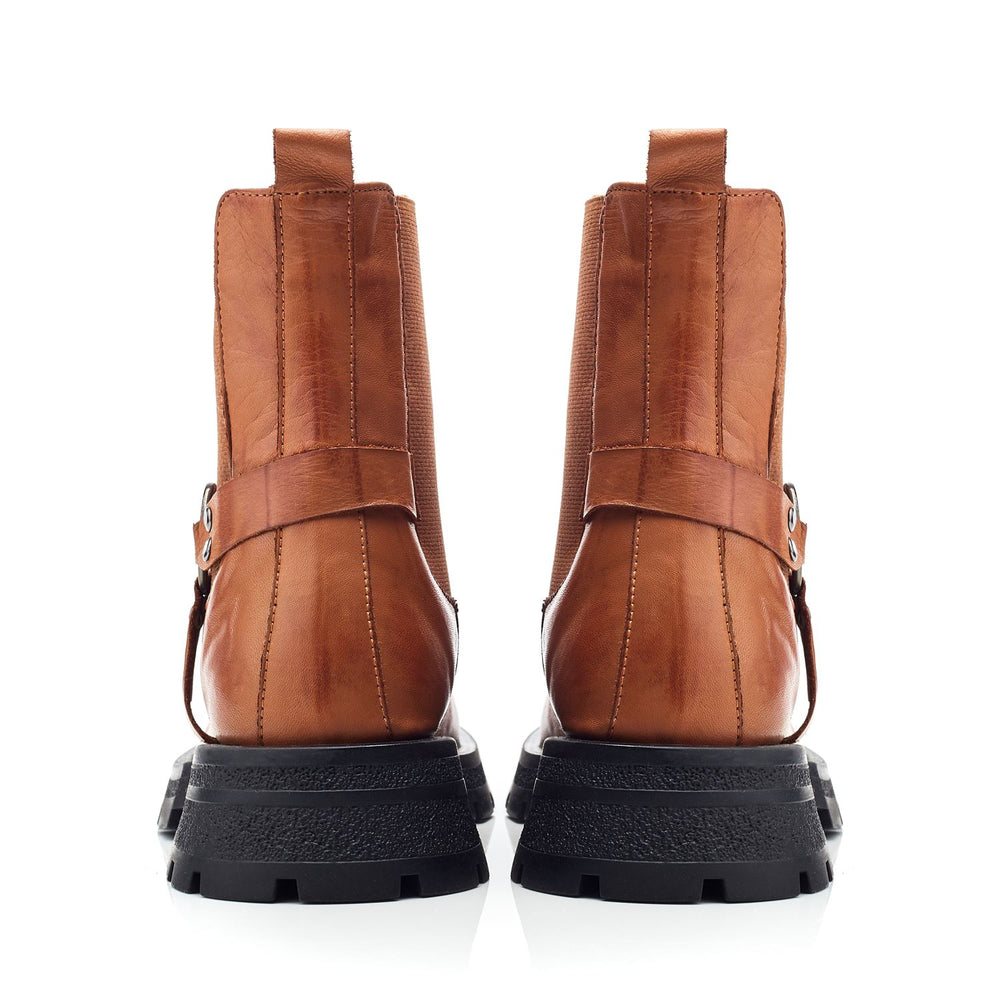 Ringo Tan Leather Boots