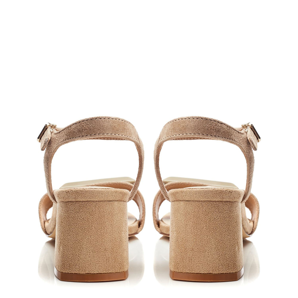 Surrey Beige Suede Sandals