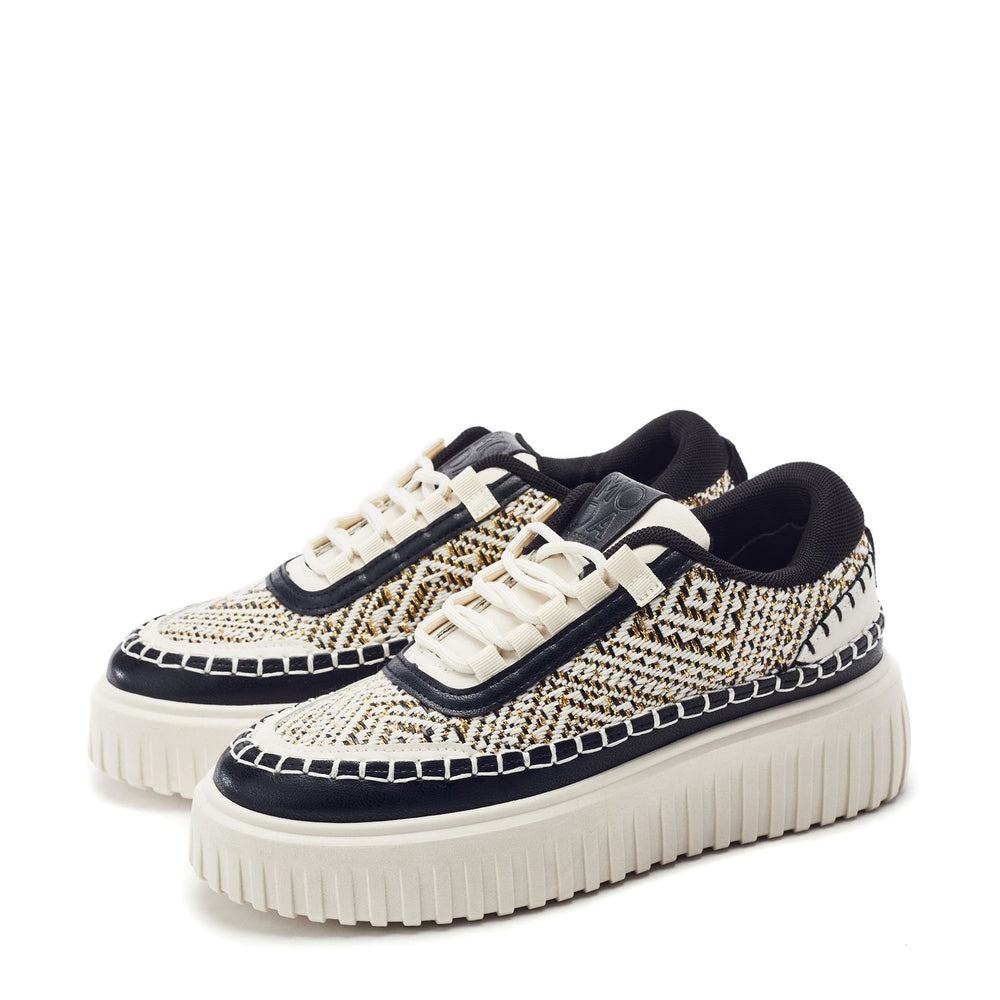 Barika Taupe Porvair Trainers