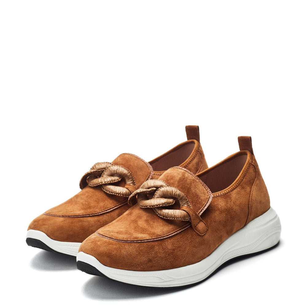 Basil Tan Suede Shoes