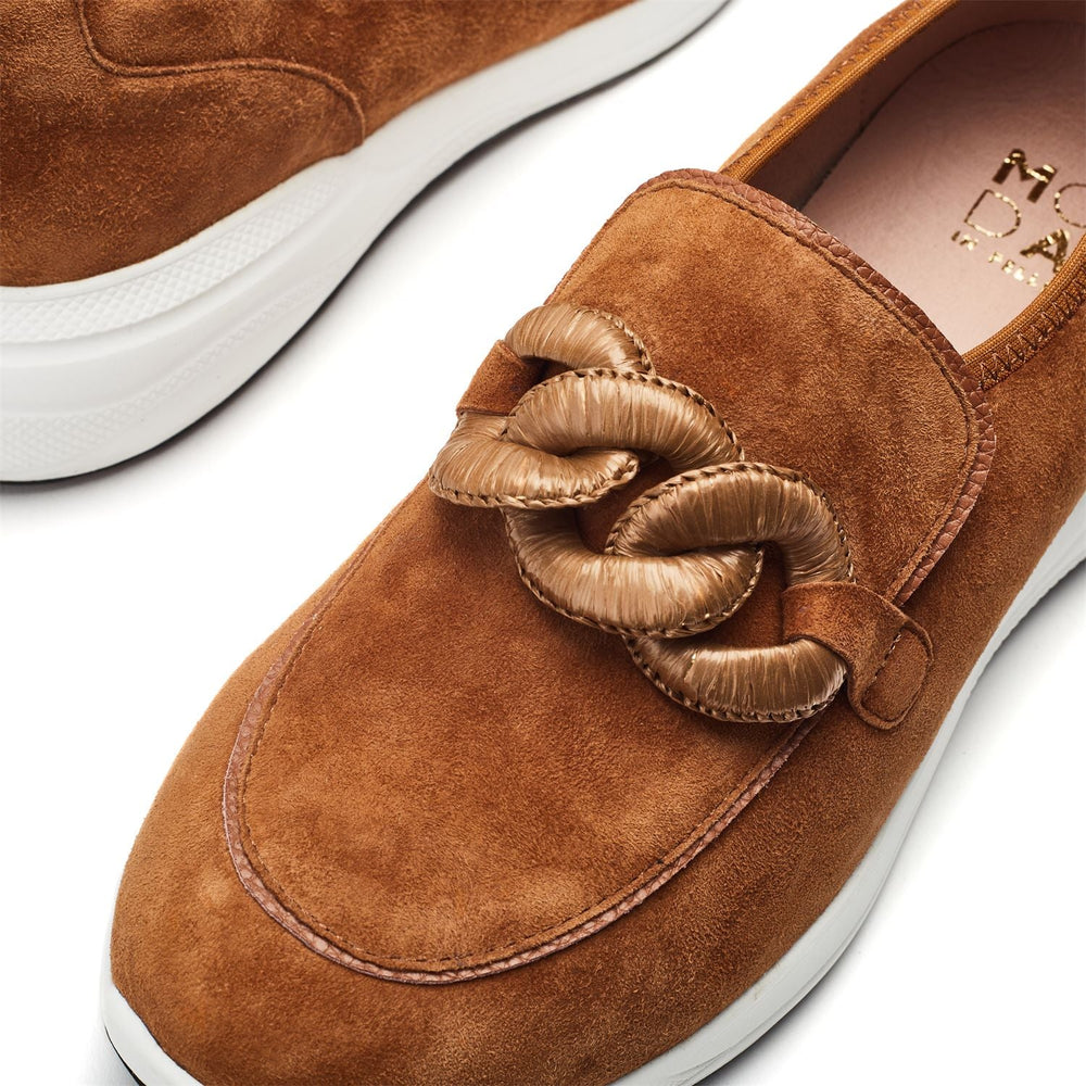 Basil Tan Suede Shoes