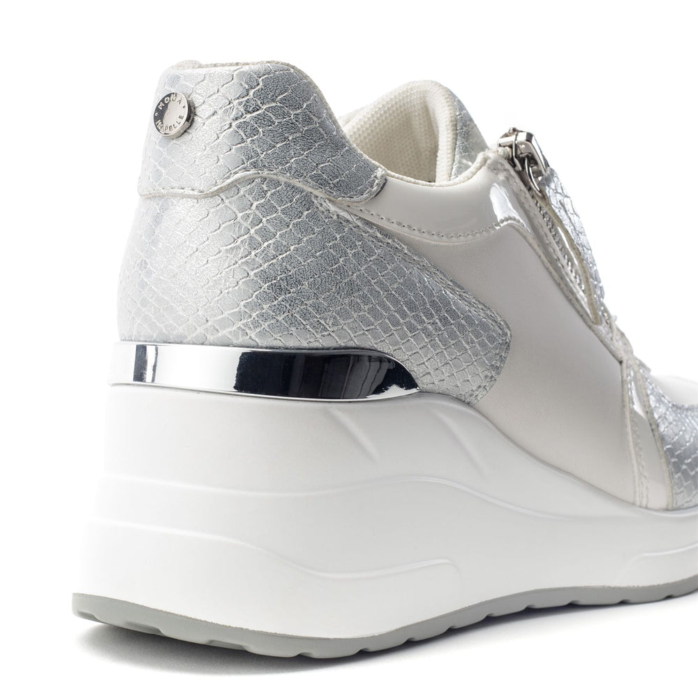 Bayley Silver Porvair Trainers