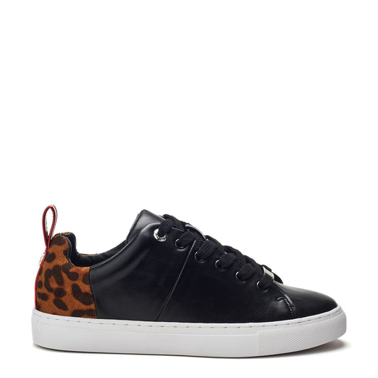 Beccles Black Porvair Trainers