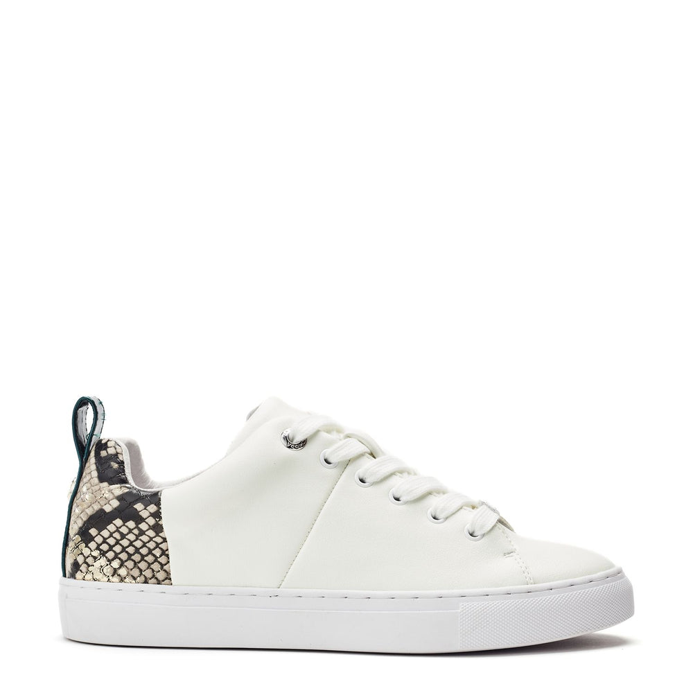 Beccles White Porvair Trainers