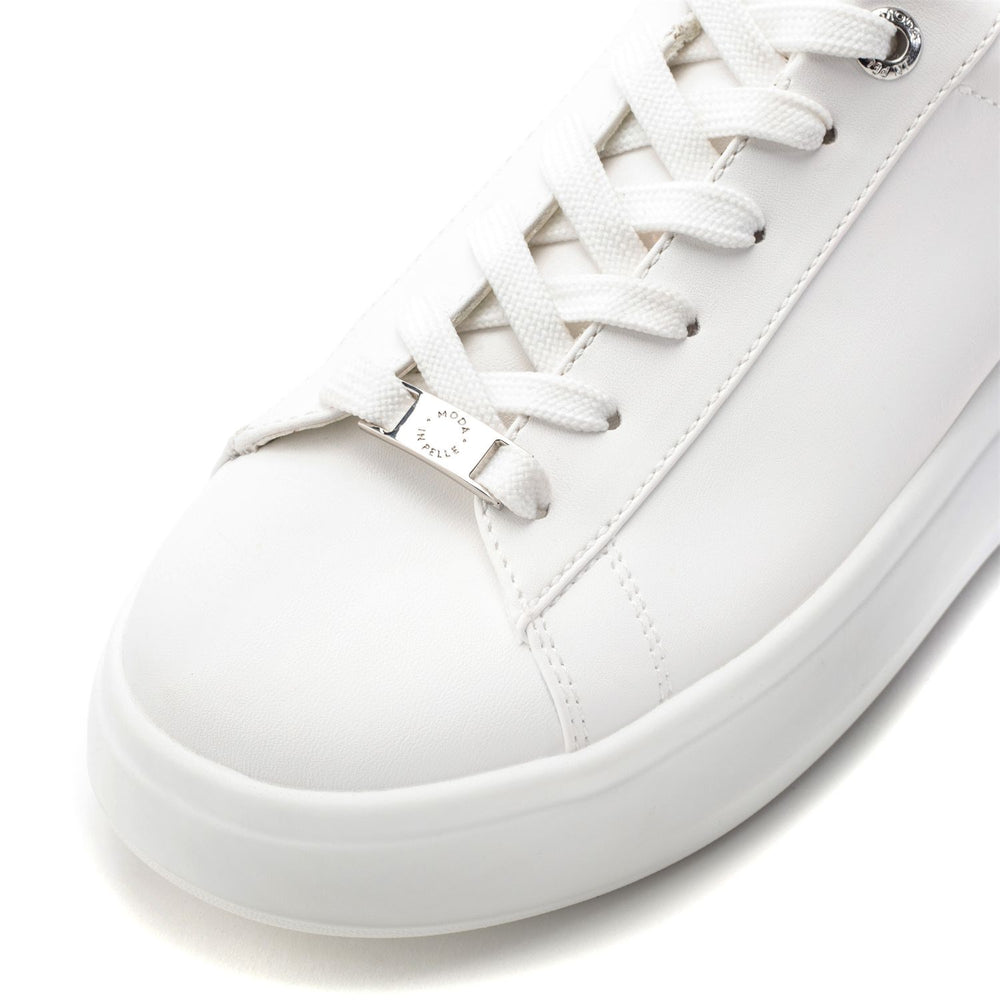 Beelia White Porvair Trainers
