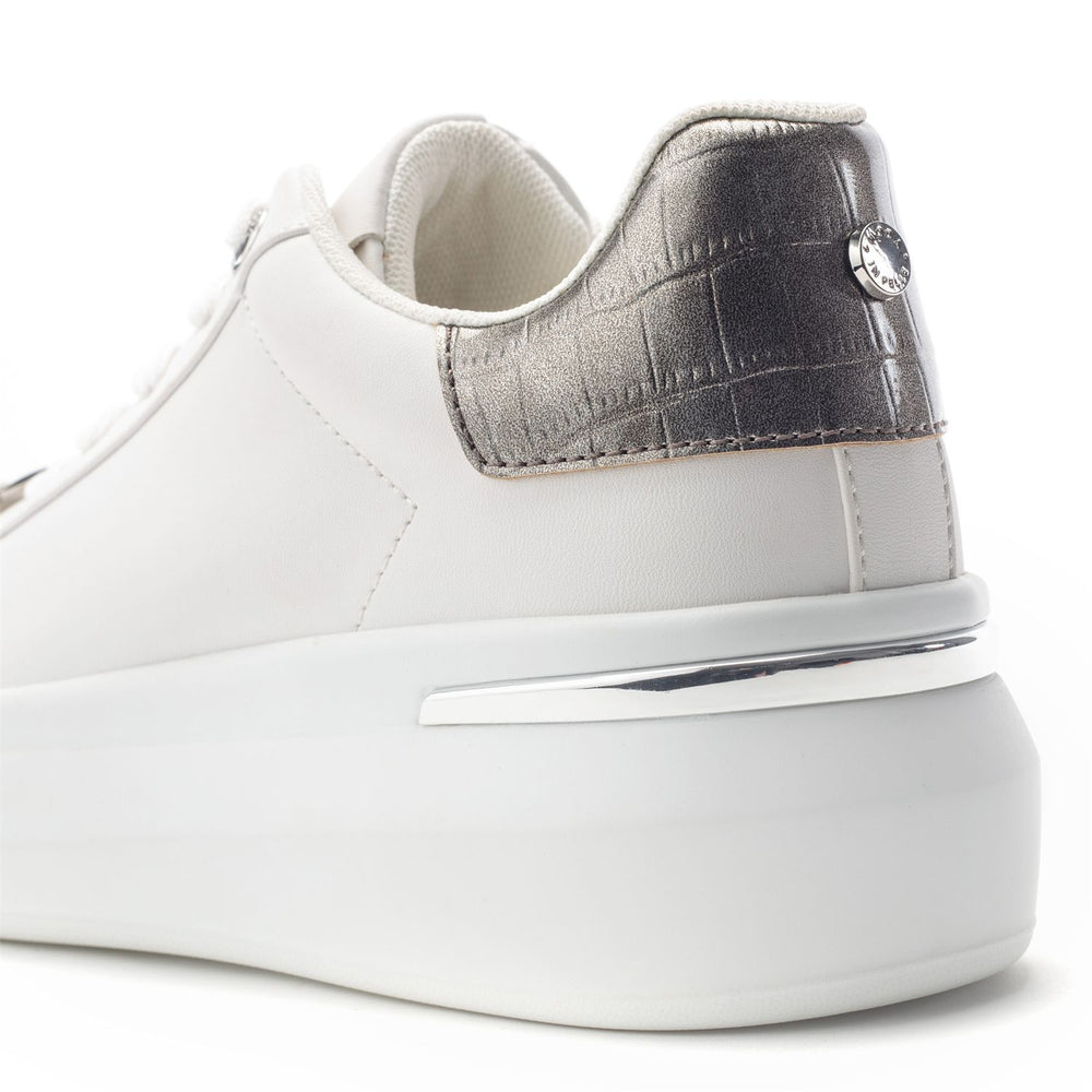 Beelia White Porvair Trainers