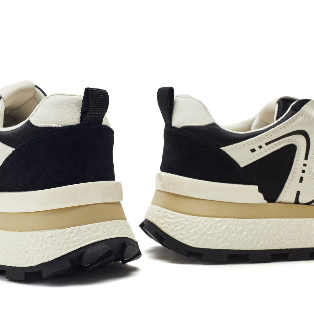 Beenie Black Alcantara Trainers