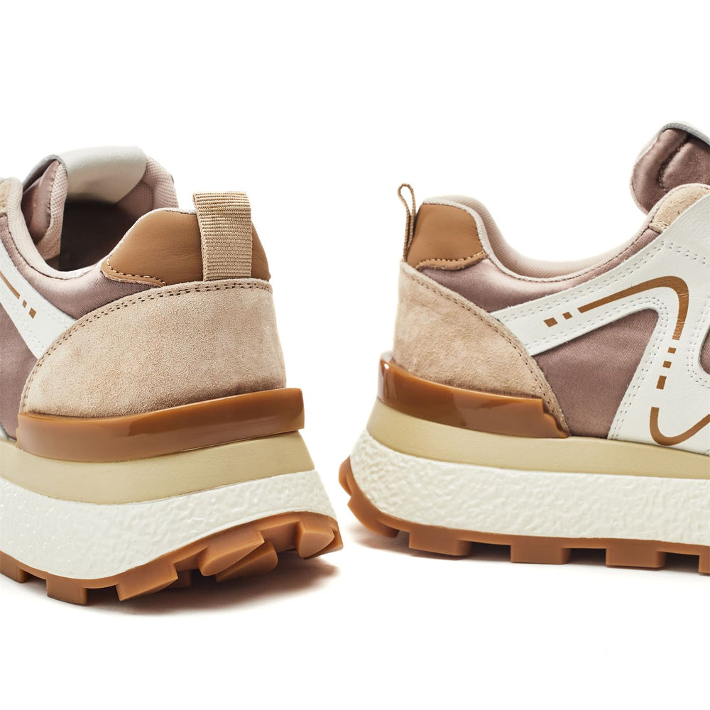 Beenie Taupe Alcantara Trainers