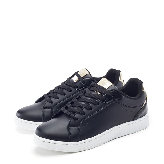 Berenise Black Porvair Trainers