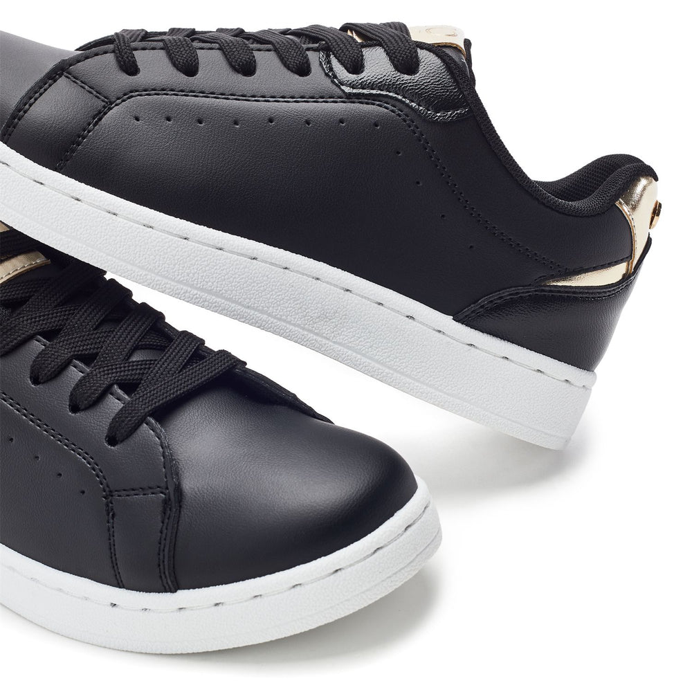 Berenise Black Porvair Trainers