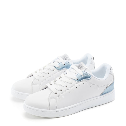 Berenise White Porvair Trainers