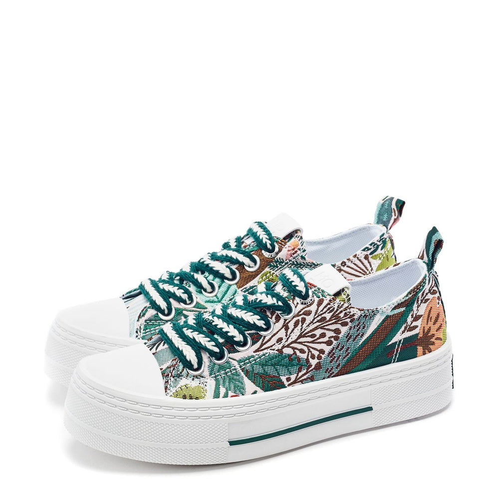Betta Multi Print Textile Trainers