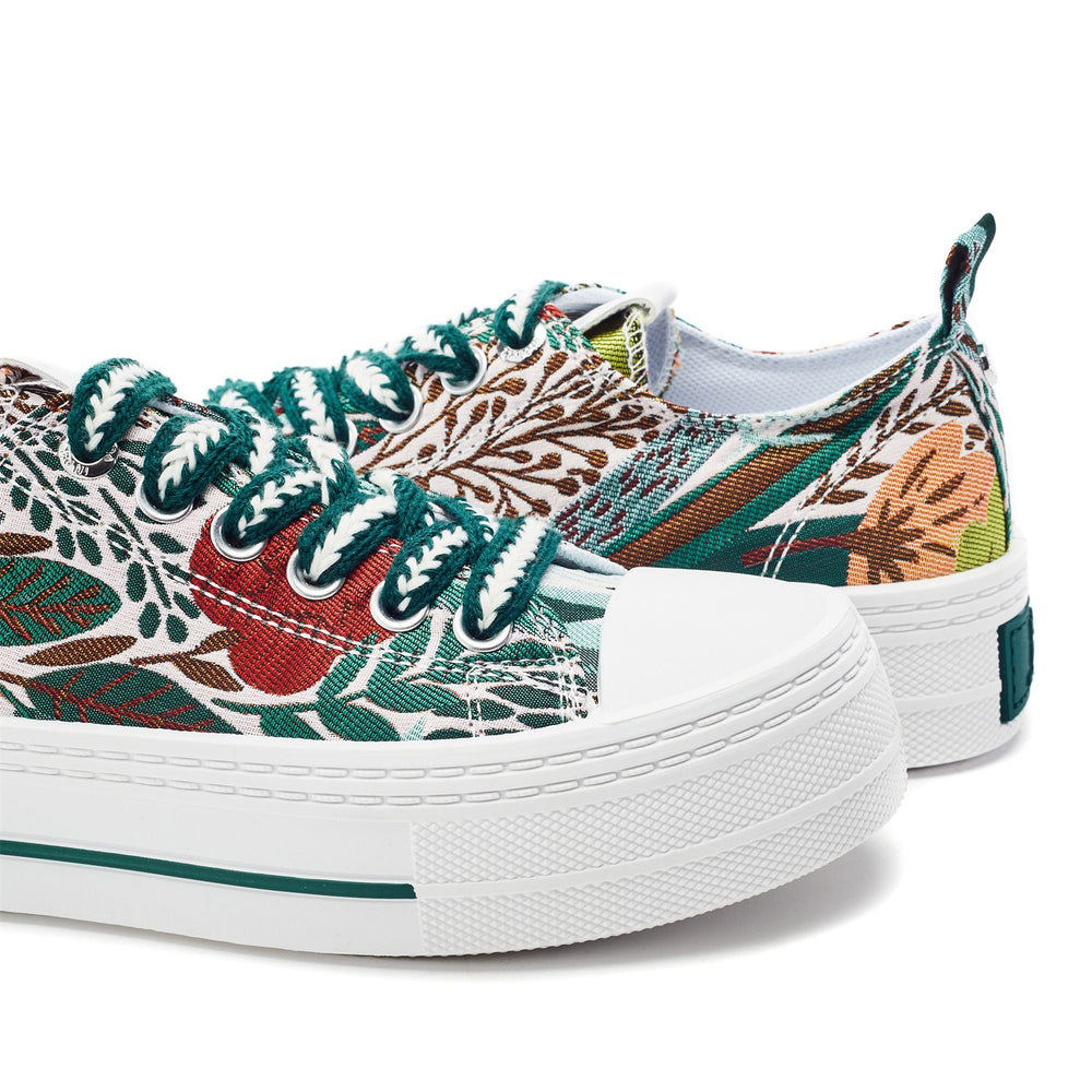 Betta Multi Print Textile Trainers
