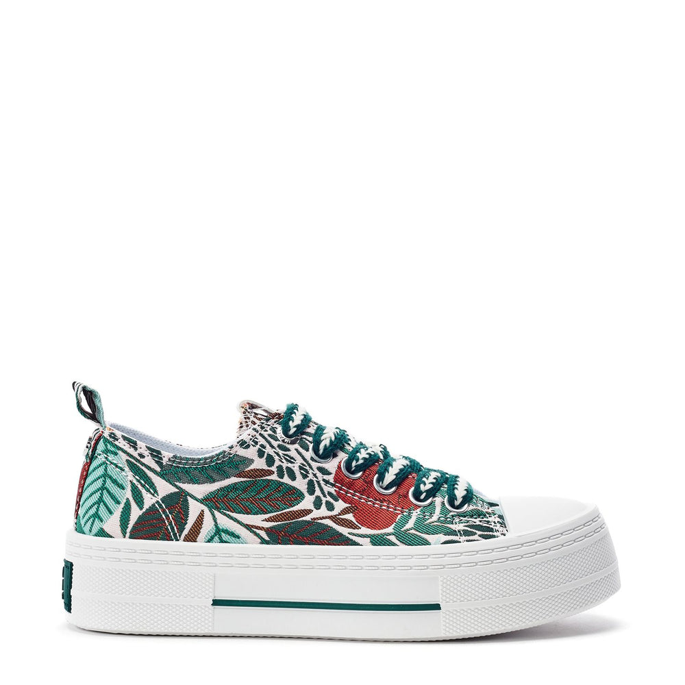 Betta Multi Print Textile Trainers