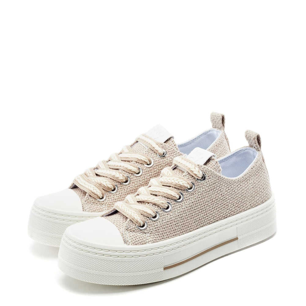 Betta Natural Raffia Trainers