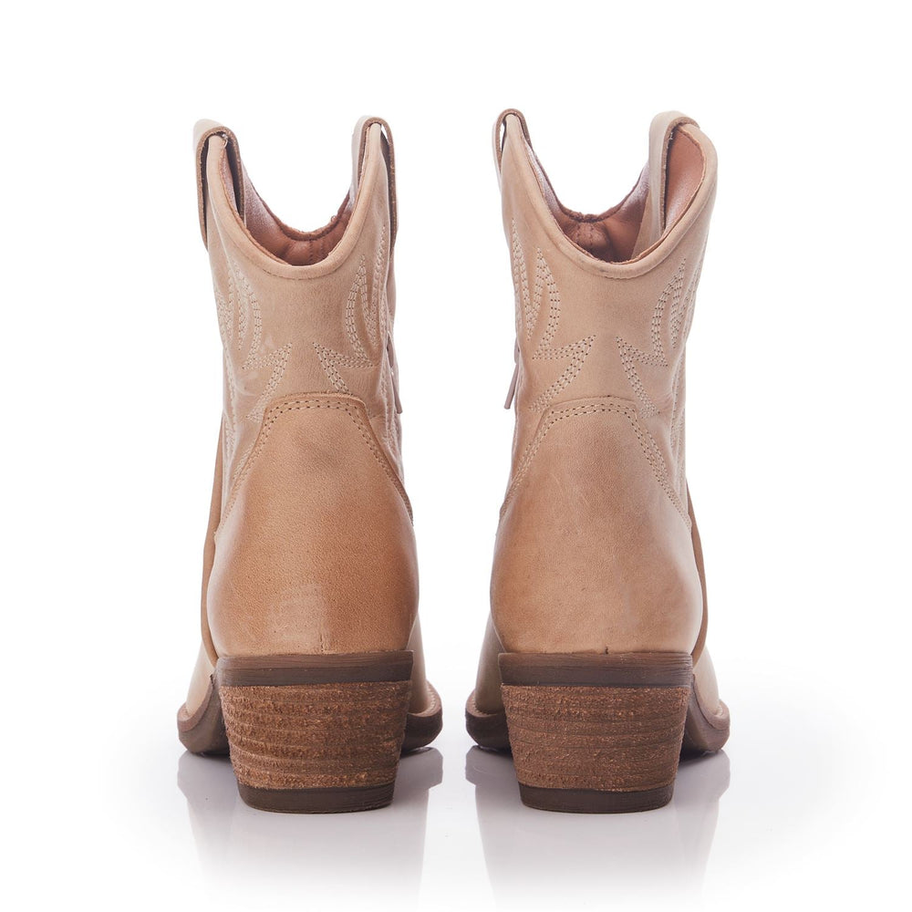 Bettsie Stone Leather Boots