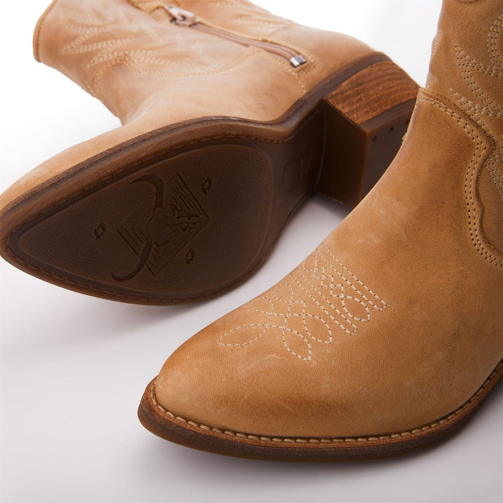 Bettsie Stone Leather Boots