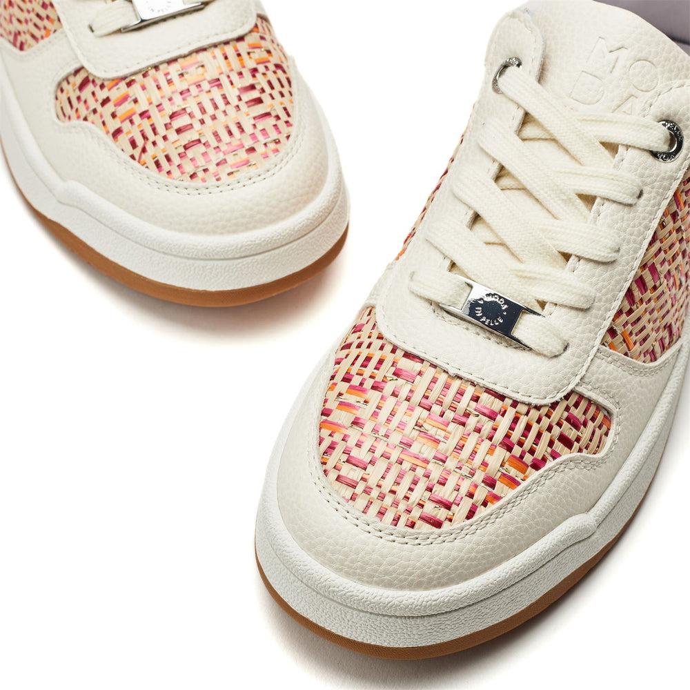 Betula Pink Textile Trainers