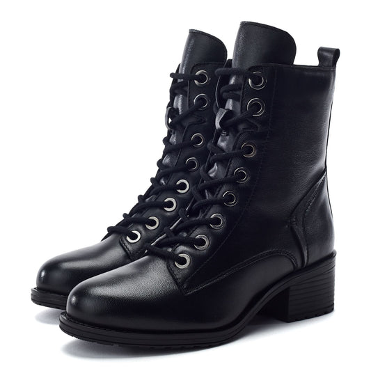 Bezzie Black Nappa Nappa Boots