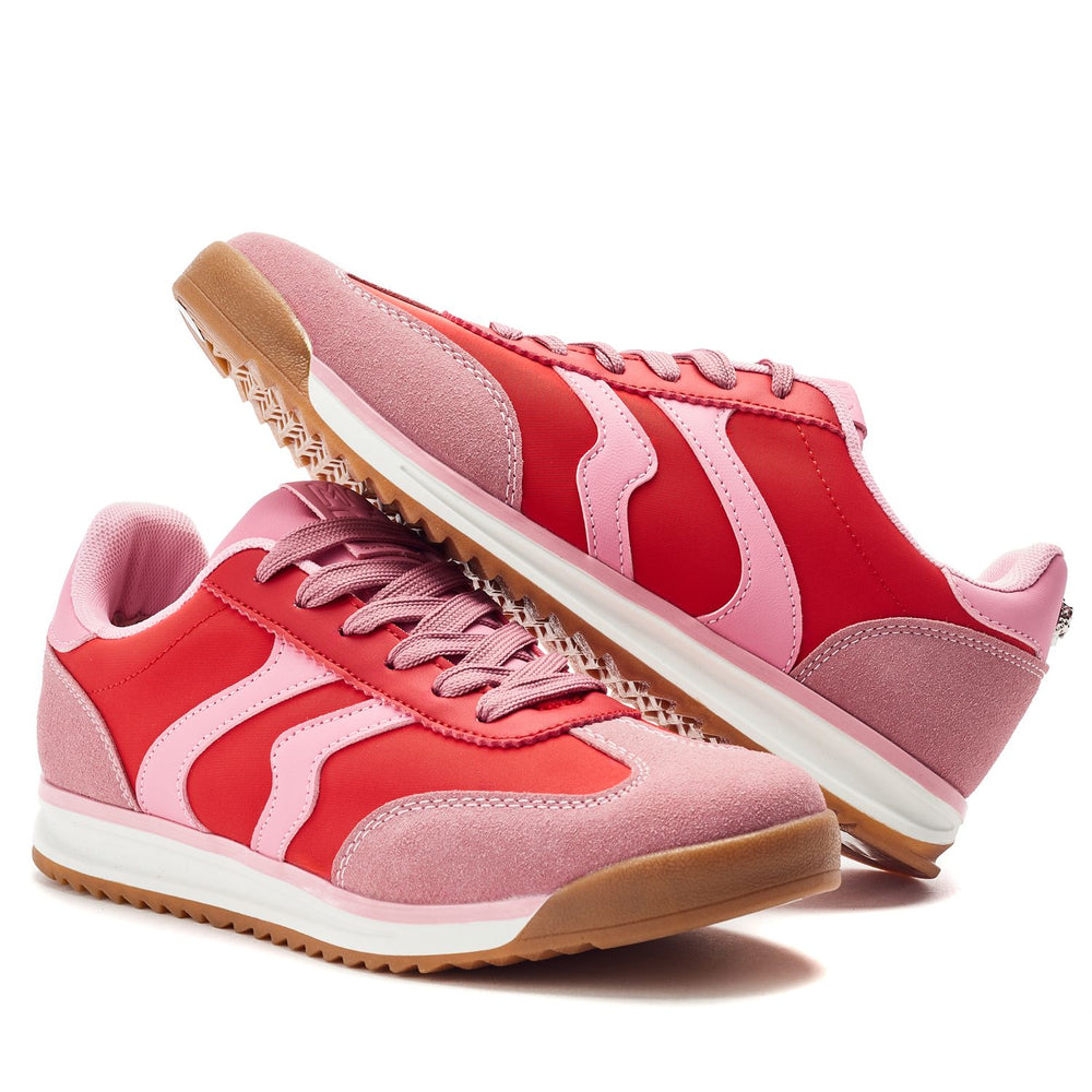 Biankah Pink Porvair Trainers