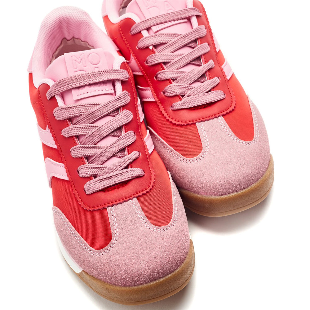 Biankah Pink Porvair Trainers