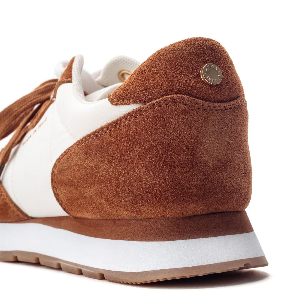 Billiee Camel Suede Trainers