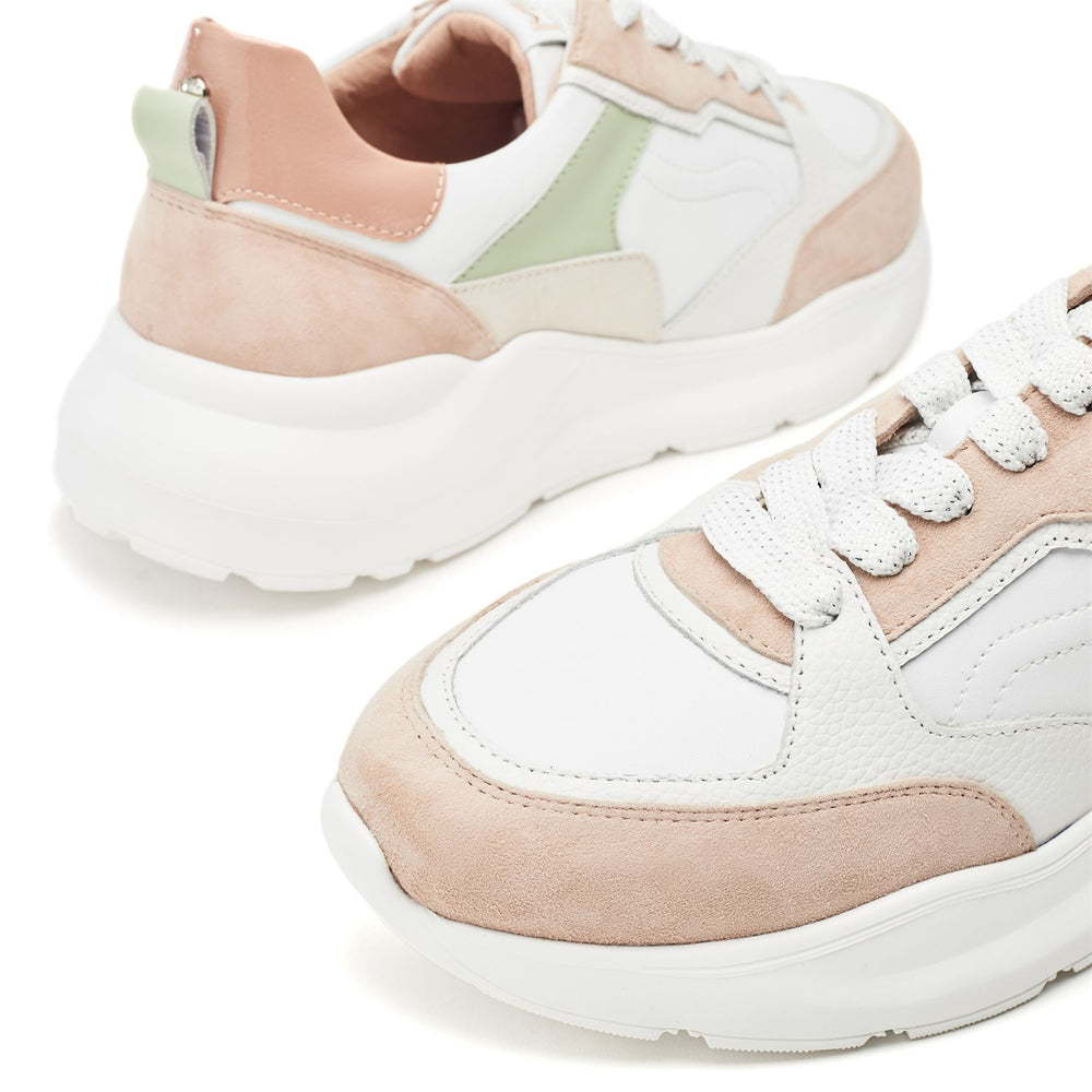 Birdee Cameo Leather Trainers