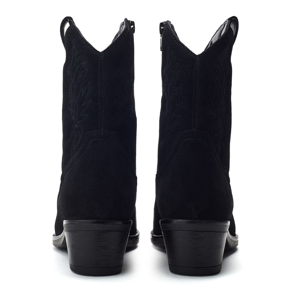 Bletchley Black Suede Boots