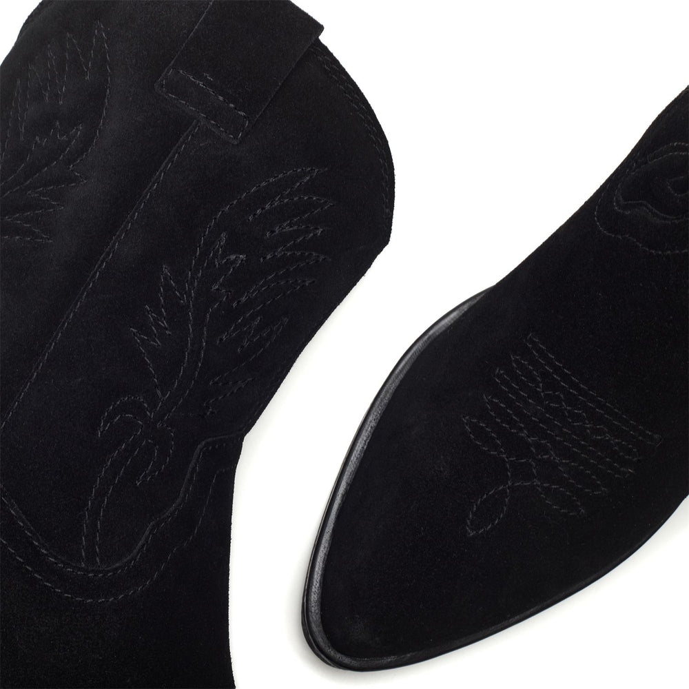 Bletchley Black Suede Boots