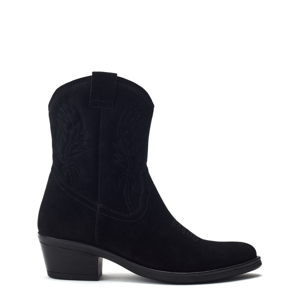Bletchley Black Suede Boots