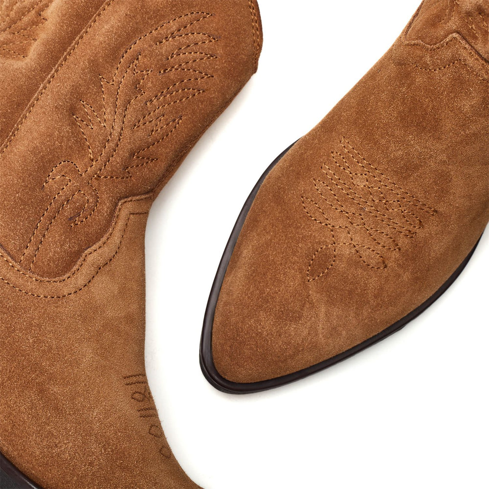 Bletchley Tan Suede Boots