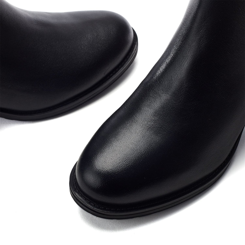 Bodhi Black Leather Boots