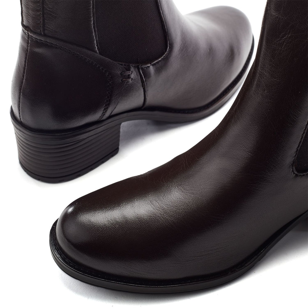 Bodhi Dark Brown Leather Boots